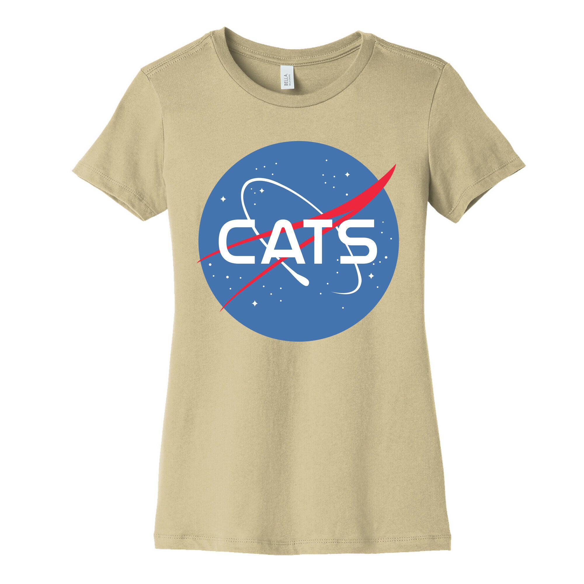 Cats Nasa Parody Women's Cotton Tee